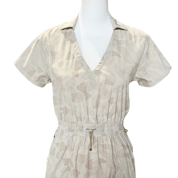 REI Trailmade Short Sleeve Casual Lightweight Outdoor Dress Light Khaki Size XS - Picture 5 of 13